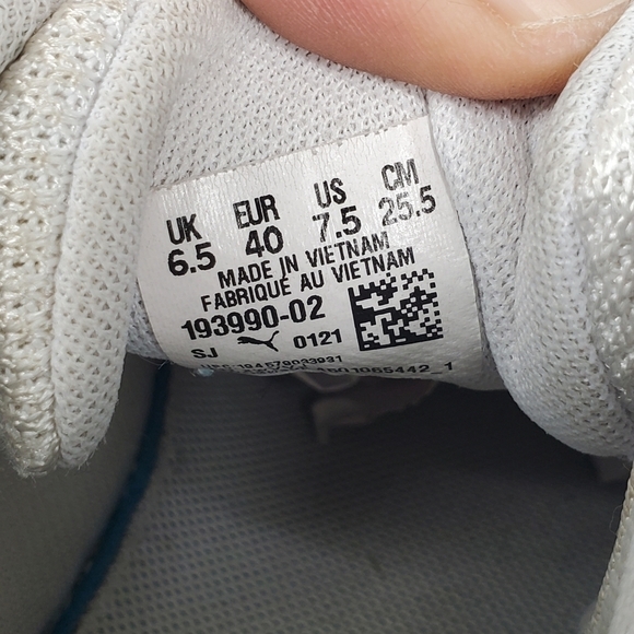 PUMA RS-Dreamer x J. Cole Shoes Steel Gray White Size 7.5 Sneakers - Picture 12 of 12